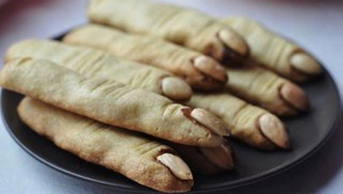 Cookies pre Halloween "Čarodejnice prsty"