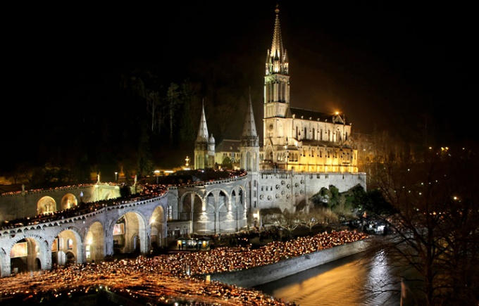 Lourdes, Bazilika sv. Ruženca