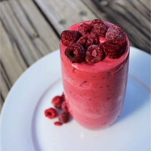 Rasuberry smoothies