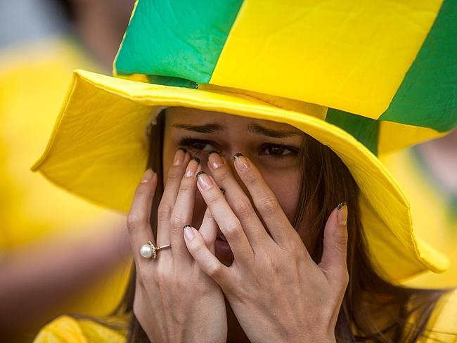 Semifinále Majstrovstiev sveta v roku 2014: Brazília - Nemecko